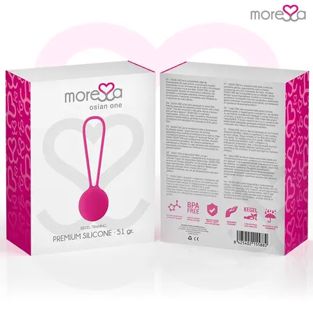 MORESSA Osian One Premium Silikonski Trener Dna Karlice Roze 34mm