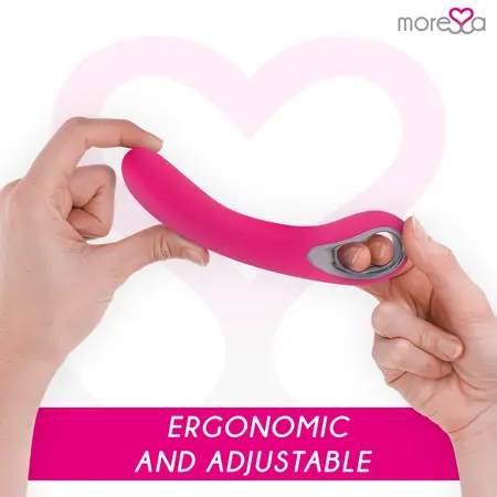 Moressa Nelson Premium Silicone Intimate Massager USB Rechargeable 20cm