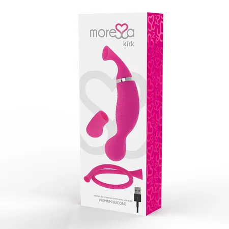 Moressa Kirk Duo Multi-Function Silicone Massager 12 Modes Rechargeable
