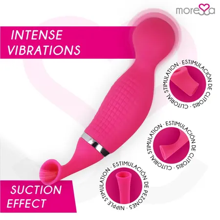 Moressa Kirk Duo Multi-Function Silicone Massager 12 Modes Rechargeable