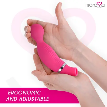 Moressa Kirk Duo Multi-Function Silicone Massager 12 Modes Rechargeable