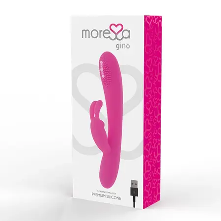 Moressa Gino Premium Silikonska Intimna Mašina Punjiva 190mm Ljubičasta
