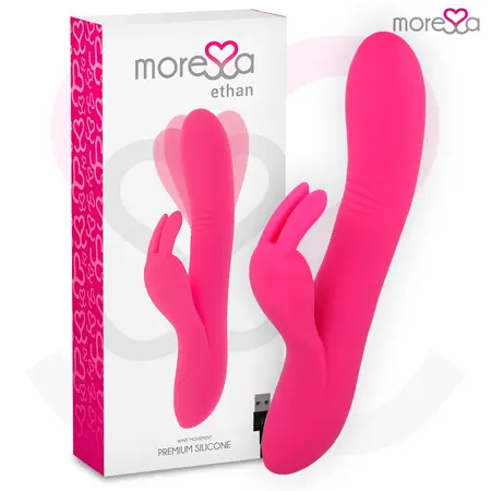 Moressa Ethan Premium Silikonski Dvostruki Motor Intimni Uređaj, USB, 205mm