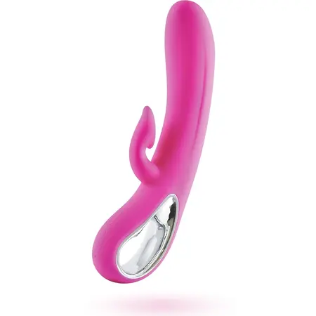 Moressa Dustin Dvostruki Silikonski Talasni Vibrator sa Usisavanjem, Punjiv