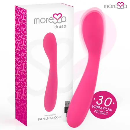 Moressa Druso Premium Silikonski Punjivi Stimulator, 30 Režima, Vitki Dizajn