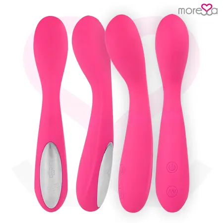 Moressa Druso Premium Silikonski Punjivi Stimulator, 30 Režima, Vitki Dizajn