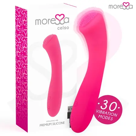 MORESSA Celso Premium Silikonski Punjivi Masažer 16cm Vodootporan