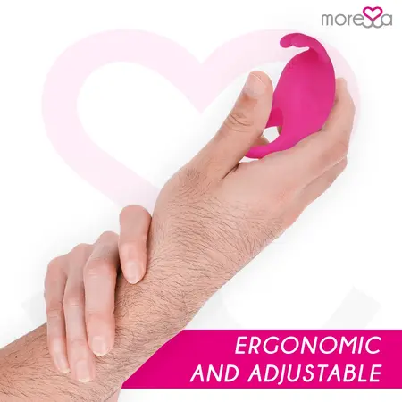Moressa Brad Premium Silikonski Punjivi Intimni Prsten Roze