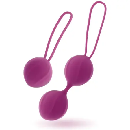Coverme Ljubičasti Pelvic Trainer Kegel Fit - Silikonski Set za Trening Dna Karlice