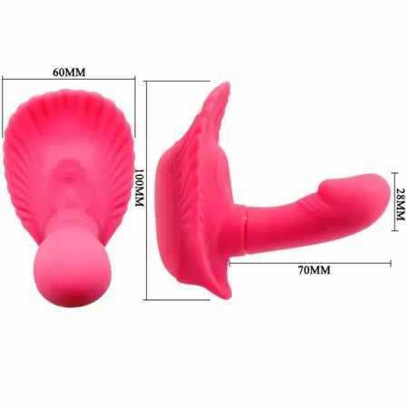 Pretty Love Flirtation Shell Vibrating Intimate Device 30 Modes Silicone