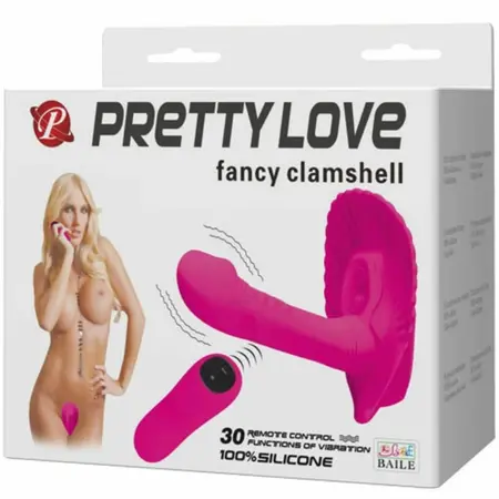 Pretty Love Flirtation Shell Vibrating Intimate Device 30 Modes Silicone