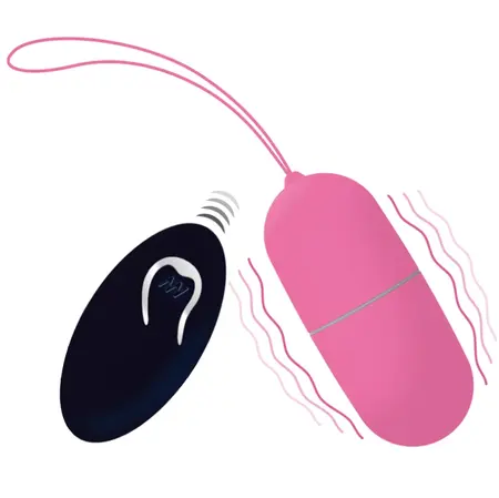 Intense Flippy I Vibrirajuće Jaje na Daljinski Upravljač Roze Silikon 12 Režima
