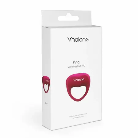 Nalone Vibrating Love Pink Silicone Intimate Ring Waterproof