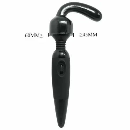 Baile Power Head - Interchangeabilni G-Spot Nastavak za Masažer, Crni