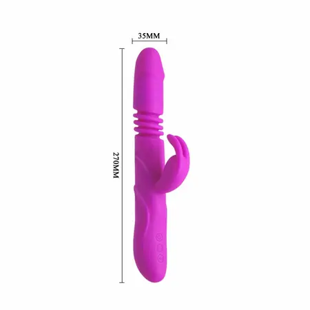 Pretty Love Ward Rabbit U Up & Down Intimate Device Silicone 27cm