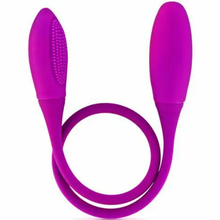 Pretty Love Smart Snaky 7+3 Vibration Flexible Dual-End Silicone Model
