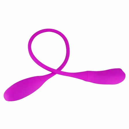 Pretty Love Smart Snaky 7+3 Vibration Flexible Dual-End Silicone Model