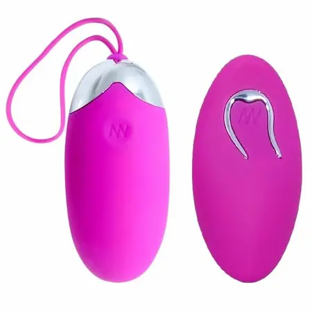 Pretty Love Berger 12-Režimski Daljinski Upravljivi Stimulator u Obliku Jajeta, Roze