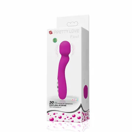 Pretty Love Smart Paul Rechargeable Massager Lilac 173mm Silicone