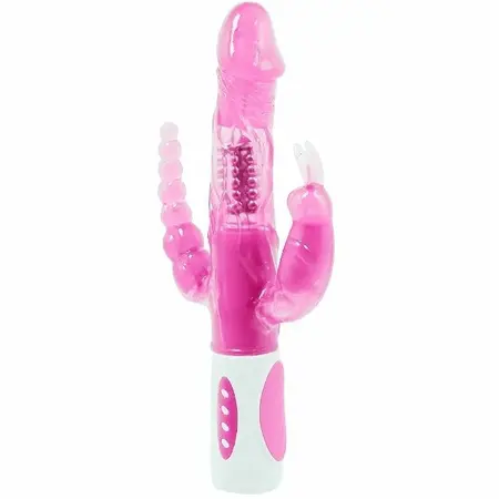 Baile Pretty Bunny Trostruki Rotator - Višezonski Vibracioni Sistem, Roze
