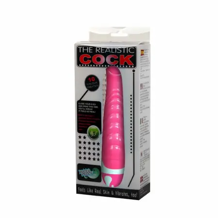 Baile The Realistic Cock Lilac 21.8 cm G-Spot Ergonomic Intimate Device