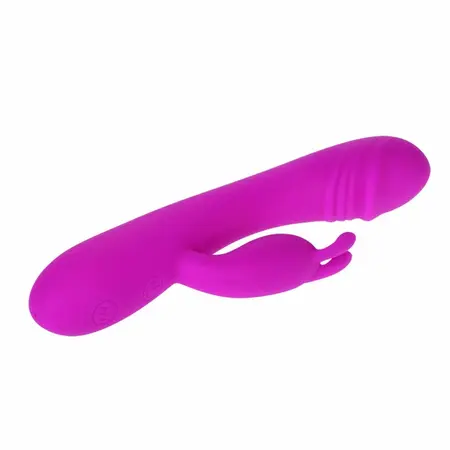 Pretty Love Hunter Intimate Dual Motor Silicone Device 30 Modes Pink