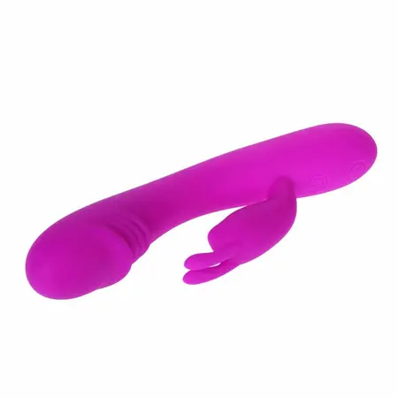 Pretty Love Hunter Intimate Dual Motor Silicone Device 30 Modes Pink
