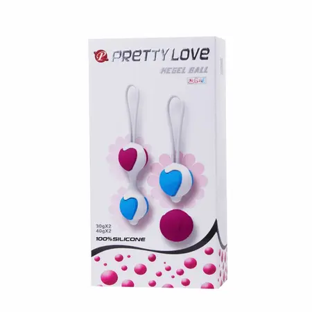 Pretty Love Flirtation Hegel Set Kuglica - Silikonski Sistem Za Jačanje
