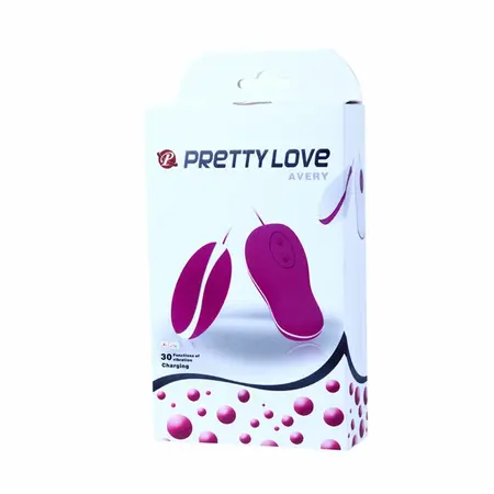 Pretty Love Avery Intimate Wireless Egg 30 Modes Silicone Pink