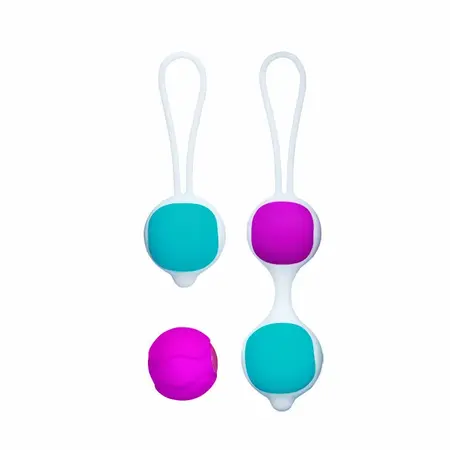Pretty Love Flirtation Deluxe Kegel Set Kuglica Silikon 30g/40g Roze