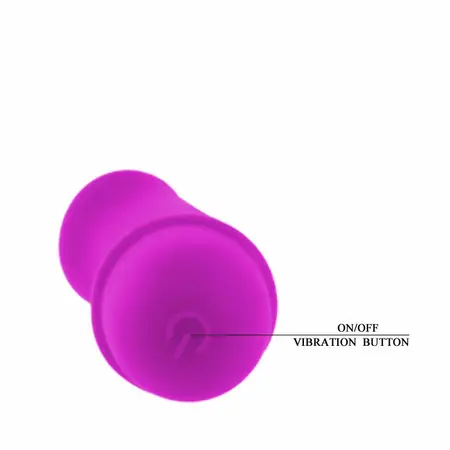 Pretty Love Flirtation Antony Ljubičasti Mini Masažer 10 Režima Silikon 12,5cm