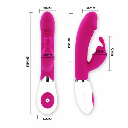 Pretty Love Flirtation Intimate Massager Rabbit Lilac 30 Functions 20.4cm