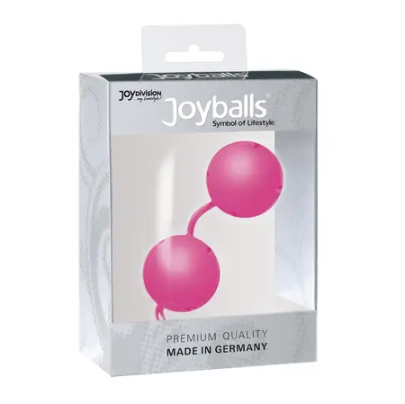 JOYDIVISION Joyballs Lifestyle Crvene - Dvostruke Kuglice za Vežbanje Silikomed 3,5cm