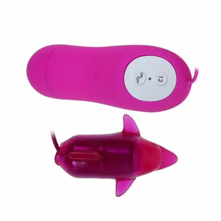 Baile Cute Secret Delfin Intimni Uređaj 12 Režima Ljubičasta ABS/TPR