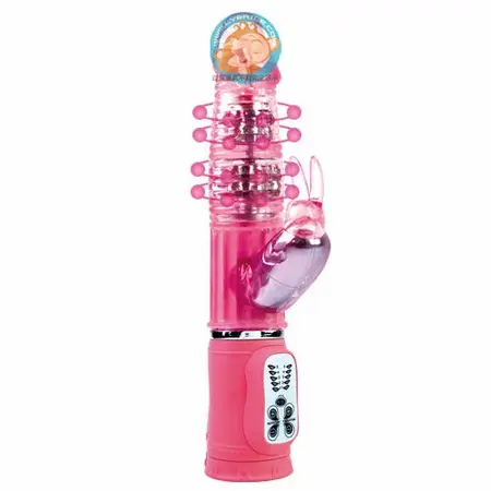 Baile Passion Rock Bunny Intimate Machine Rotator Pink 27 cm