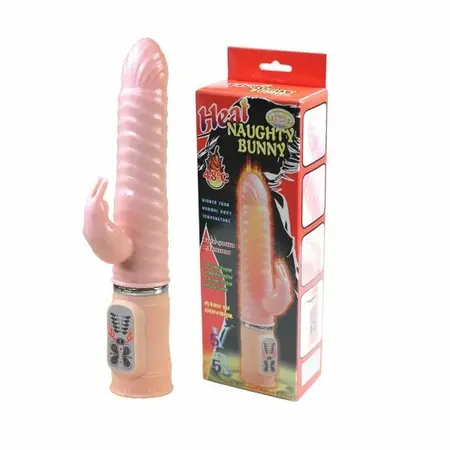 Baile Heat Fire Bunny Advanced Intimate Device 27cm Pink Silicone