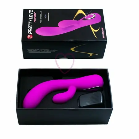 Pretty Love Smart Honey Intimni Vibrator Ljubičasta 18cm Dvomotorni Silikon