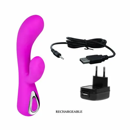 Pretty Love Smart Honey Intimni Vibrator Ljubičasta 18cm Dvomotorni Silikon