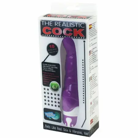 Baile Sensation Violet Silicone Intimate Massager 10 Modes 22 cm
