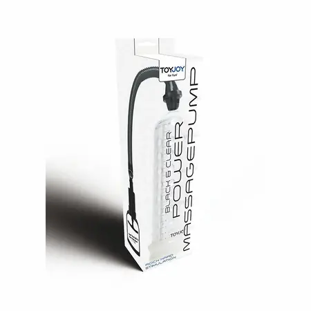 TOYJOY Power Massage Pumpa Transparentni Cilindar Sistem Za Merenje 23cm