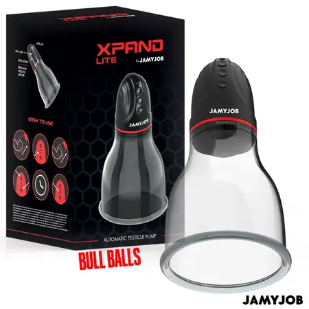 Jamyjob XPAND LITE Grey Intimate Wellness Pump 3-Level Suction System