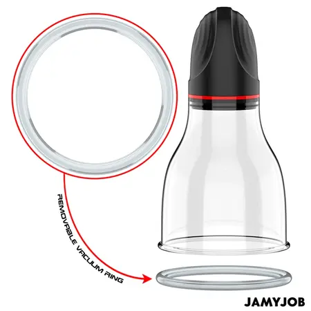 Jamyjob XPAND LITE Grey Intimate Wellness Pump 3-Level Suction System