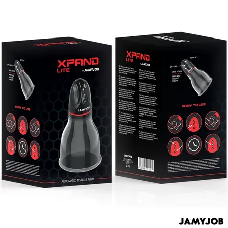 Jamyjob XPAND LITE Grey Intimate Wellness Pump 3-Level Suction System