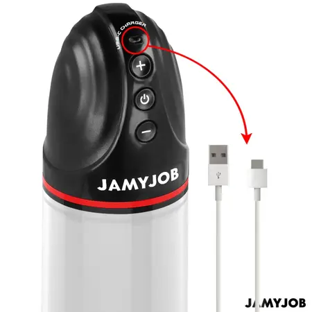 Jamyjob XPAND Automatic Vacuum Pump Grey 3-Level Wave System USB 30cm