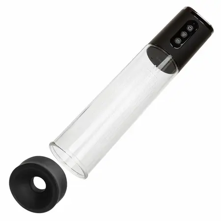 CalExotics Peak 4-Brzinski Punjivi Intimni Pumpni Sistem, Crni