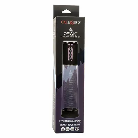 CalExotics Peak 4-Brzinski Punjivi Intimni Pumpni Sistem, Crni
