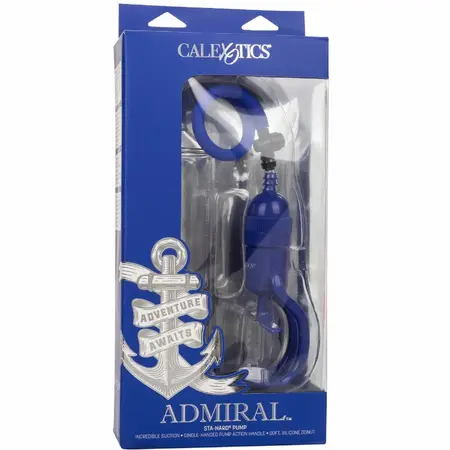 CalExotics Admiral Sta-Hard Pumpa Napredni Sistem 20,25cm Prozirna