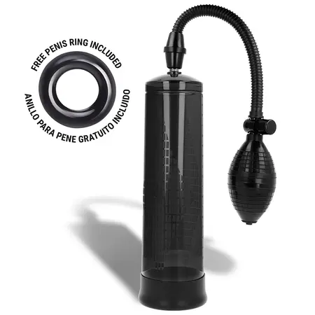 INTENSE Pump 02 Crni Vakuum Performans Sistem 20cm ABS+Silikon
