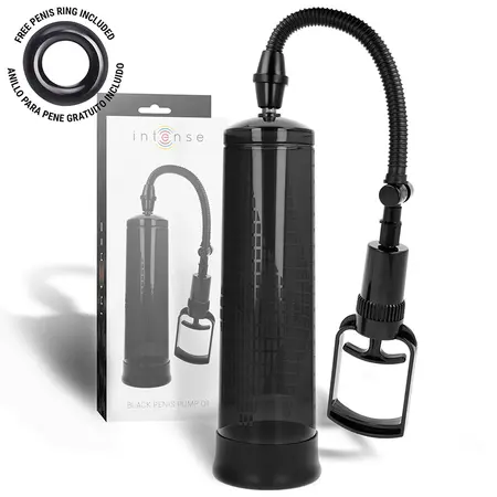 Intense Pump 01 Crni Vakuum Performans Uređaj sa Manometrom 20cm