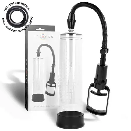 INTENSE Prozirni Vakuum Sistem Za Vežbanje 01, 20cm, ABS i Silikon